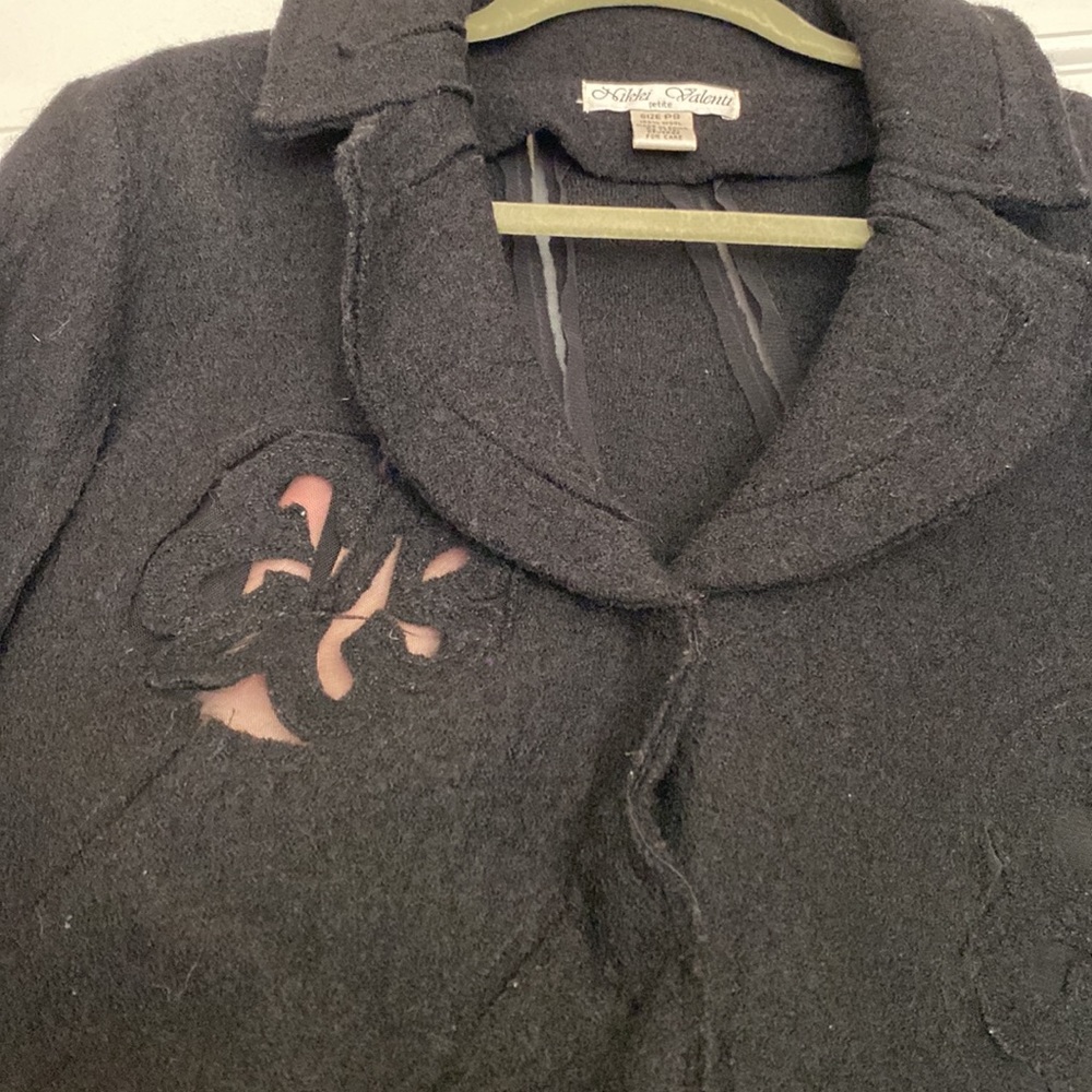 Nikki Valenti jacket 100% wool